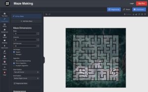 Maze Generator — Create & Export Mazes Free